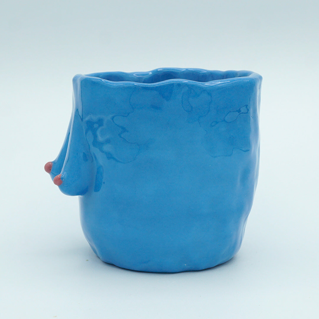 Tazza in ceramica "Minnelle" colore Blu